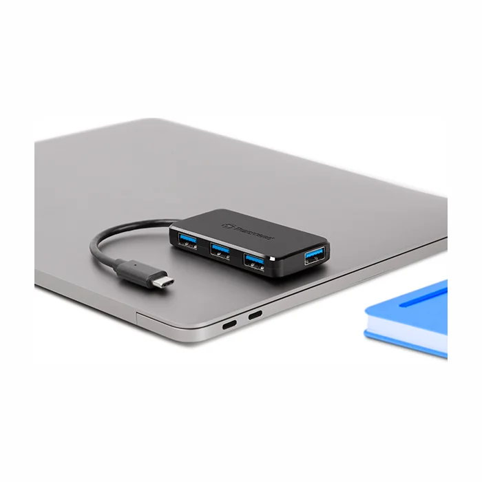 Lādētāji un adapteri portatīvajiem datoriem Transcend USB  Type-C 4-Port Hub TS-HUB2C