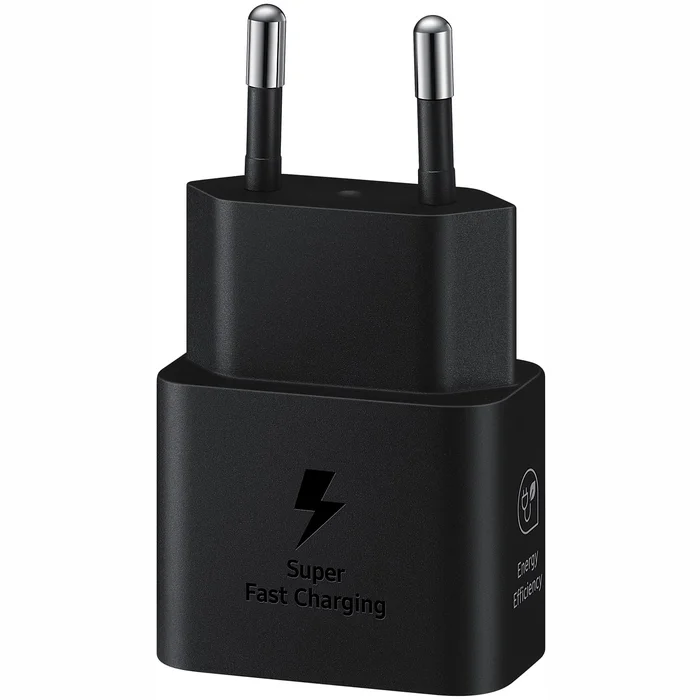 Lādētāji, kabeļi un adapteri Samsung 25W Power Adapter Type-C (w/o cable) Black