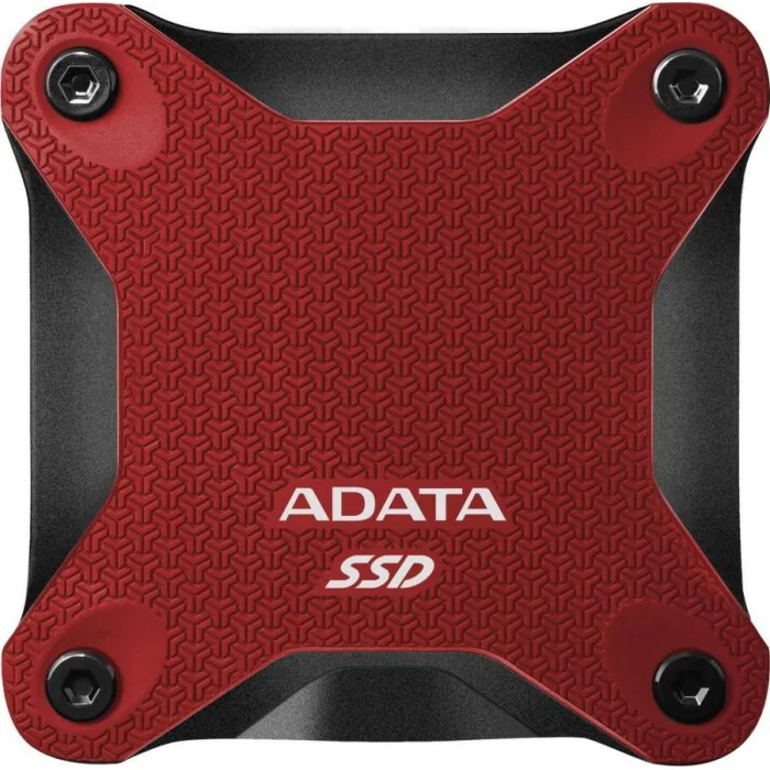 Ārējais cietais disks Ārējais cietais disks Adata SD600Q SSD 480GB USB 3.1 Red