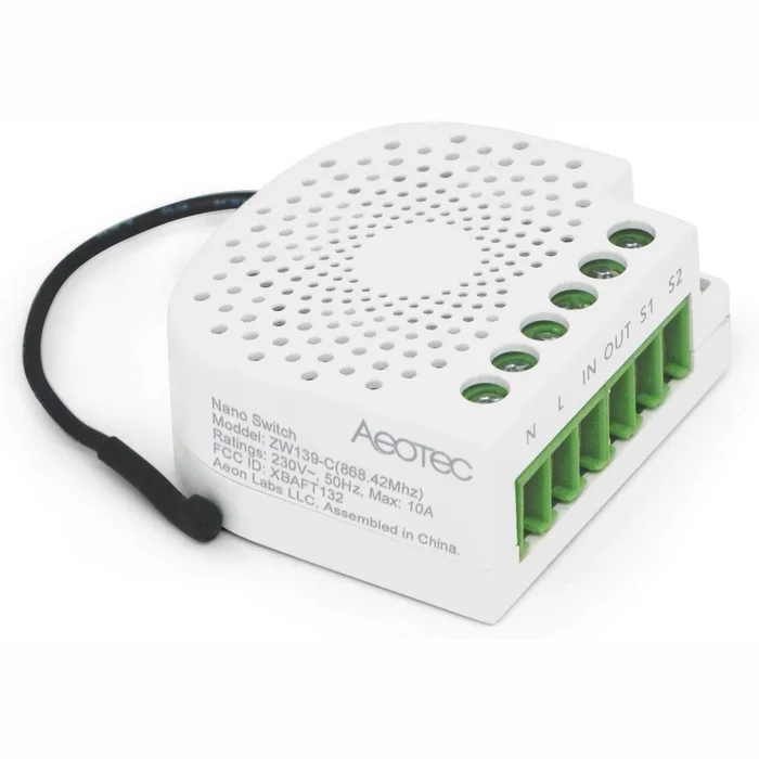 Gudrā māja Aeotec Nano Dimmer