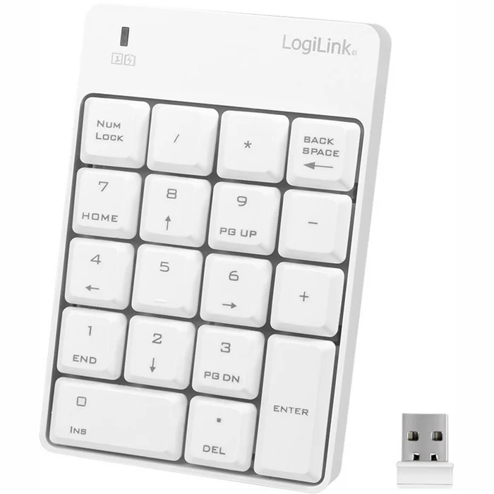Klaviatūra Logilink ID0186 Keypad White