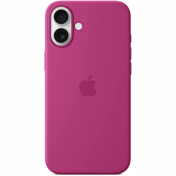 Apple iPhone 16 Plus Silicone Case with MagSafe - Fuchsia