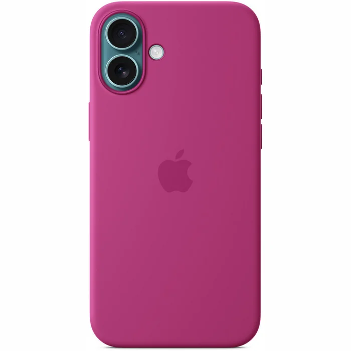 Apple iPhone 16 Plus Silicone Case with MagSafe - Fuchsia