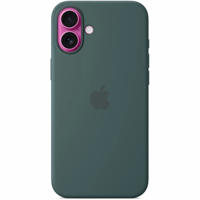 Apple iPhone 16 Plus Silicone Case with MagSafe - Lake Green