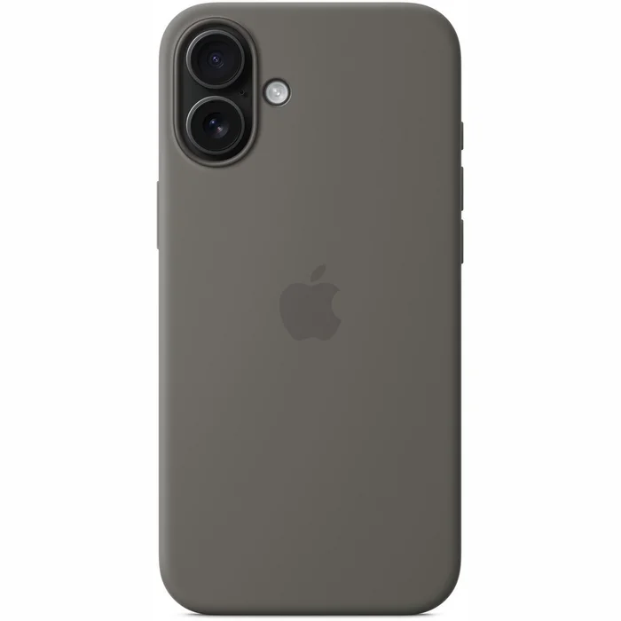 Apple iPhone 16 Plus Silicone Case with MagSafe - Stone Gray