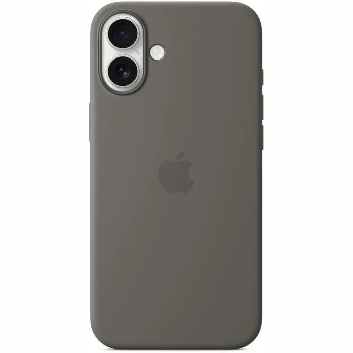 Apple iPhone 16 Plus Silicone Case with MagSafe - Stone Gray