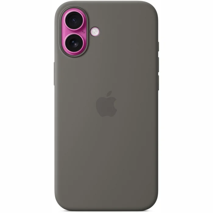 Apple iPhone 16 Plus Silicone Case with MagSafe - Stone Gray