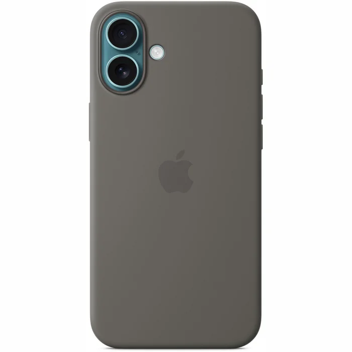 Apple iPhone 16 Plus Silicone Case with MagSafe - Stone Gray