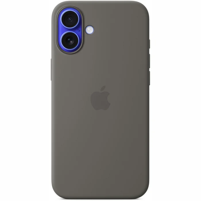 Apple iPhone 16 Plus Silicone Case with MagSafe - Stone Gray