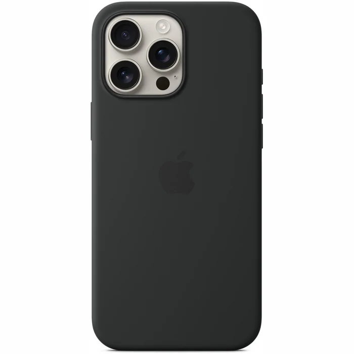 Apple iPhone 16 Pro Max Silicone Case with MagSafe - Black