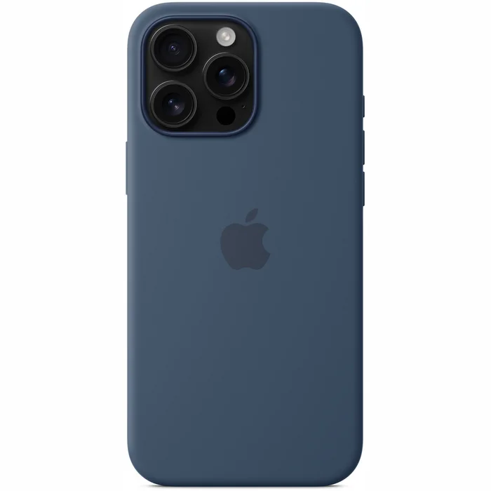 Apple iPhone 16 Pro Max Silicone Case with MagSafe - Denim