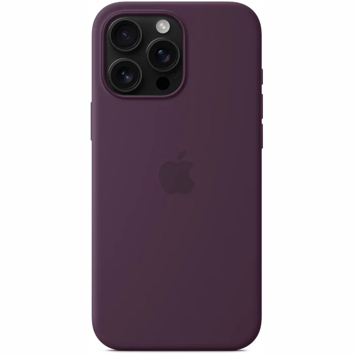 Apple iPhone 16 Pro Max Silicone Case with MagSafe - Plum