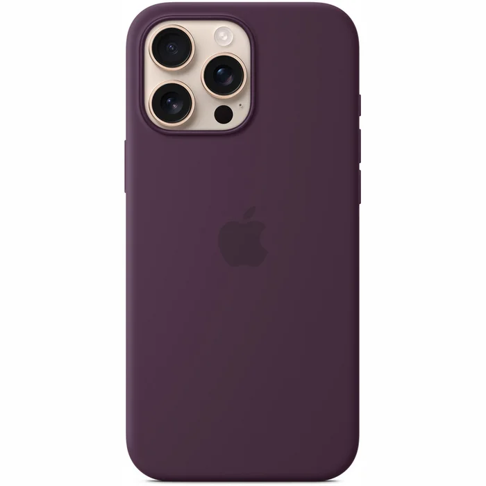 Apple iPhone 16 Pro Max Silicone Case with MagSafe - Plum