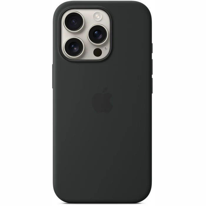 Apple iPhone 16 Pro Silicone Case with MagSafe - Black