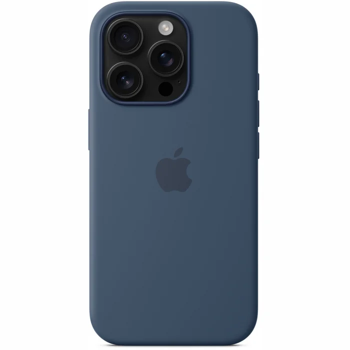 Apple iPhone 16 Pro Silicone Case with MagSafe - Denim