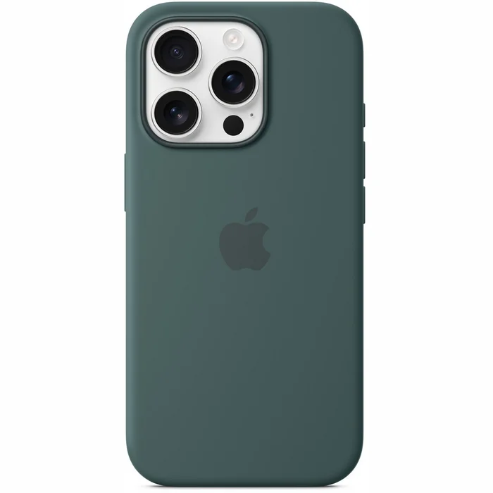 Apple iPhone 16 Pro Silicone Case with MagSafe - Lake Green