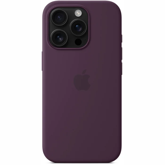 Apple iPhone 16 Pro Silicone Case with MagSafe - Plum