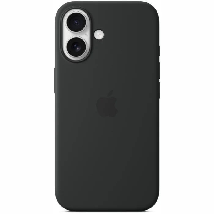 Apple iPhone 16 Silicone Case with MagSafe - Black