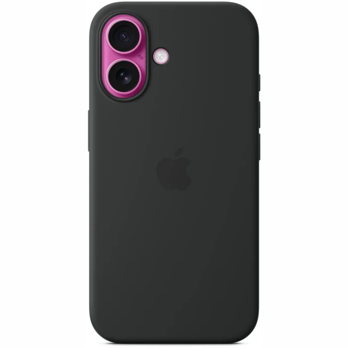 Apple iPhone 16 Silicone Case with MagSafe - Black