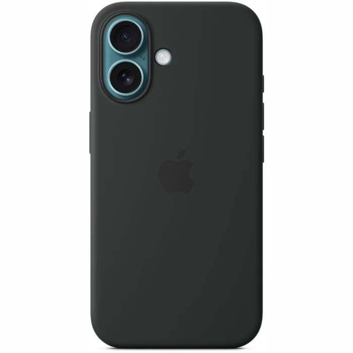 Apple iPhone 16 Silicone Case with MagSafe - Black