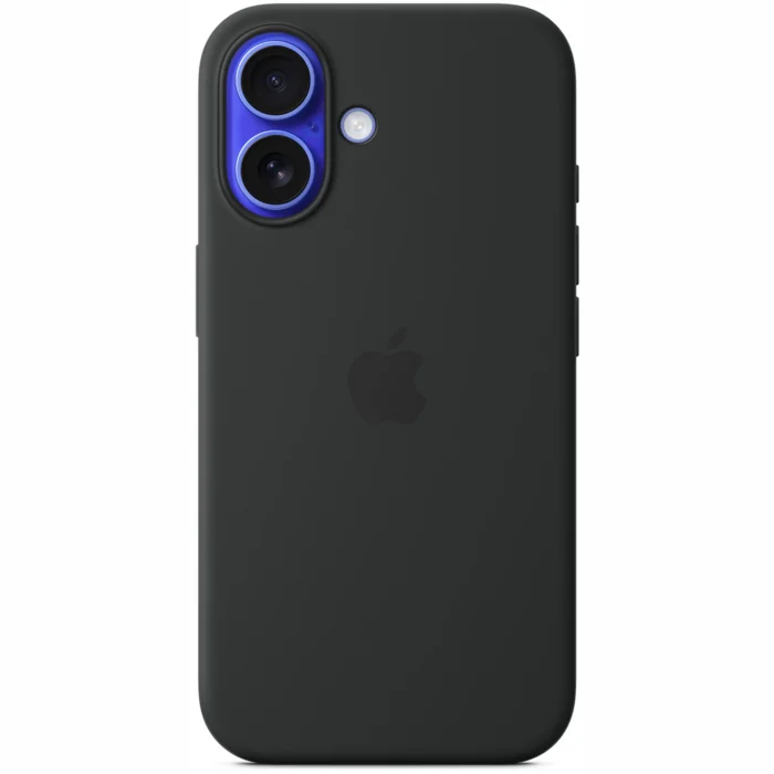 Apple iPhone 16 Silicone Case with MagSafe - Black