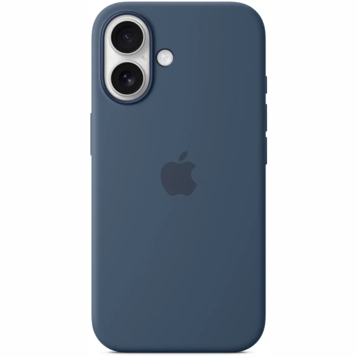 Apple iPhone 16 Silicone Case with MagSafe - Denim