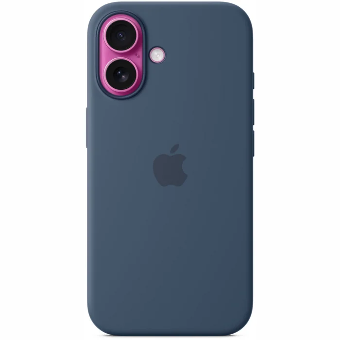 Apple iPhone 16 Silicone Case with MagSafe - Denim