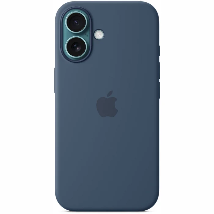 Apple iPhone 16 Silicone Case with MagSafe - Denim