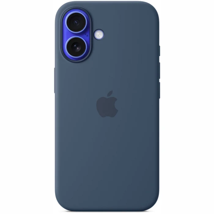 Apple iPhone 16 Silicone Case with MagSafe - Denim