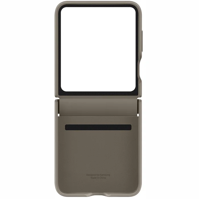 Samsung Galaxy Flip 5 Flap ECO-Leather Case Etoupe