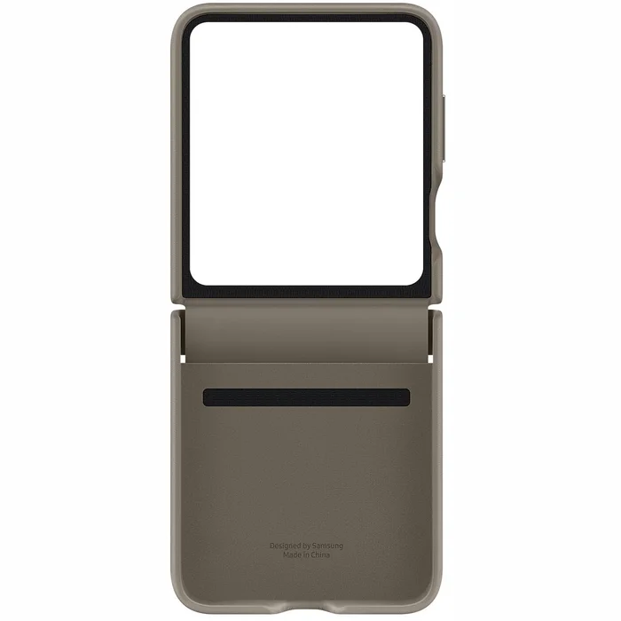 Telefona vāciņi un maciņi Samsung Galaxy Flip 5 Flap ECO-Leather Case Etoupe