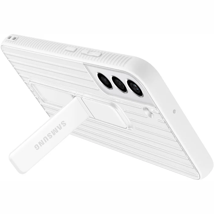 Telefona vāciņi un maciņi Samsung Galaxy S22+ Protective Standing Cover White