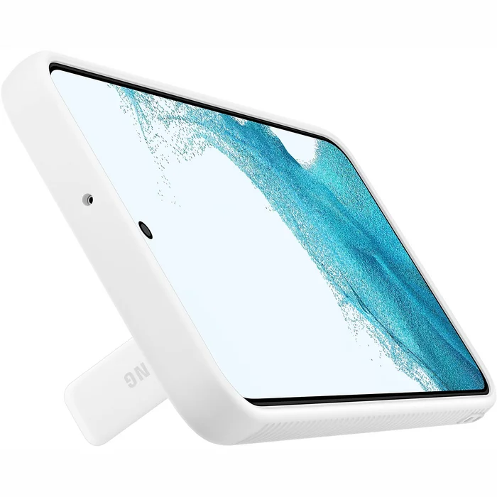 Telefona vāciņi un maciņi Samsung Galaxy S22+ Protective Standing Cover White