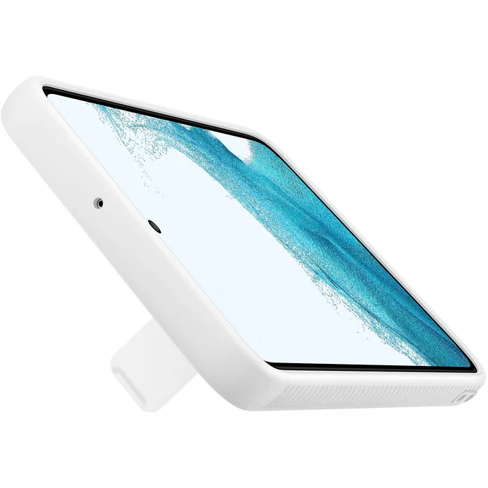 Telefona vāciņi un maciņi Samsung Galaxy S22+ Protective Standing Cover White
