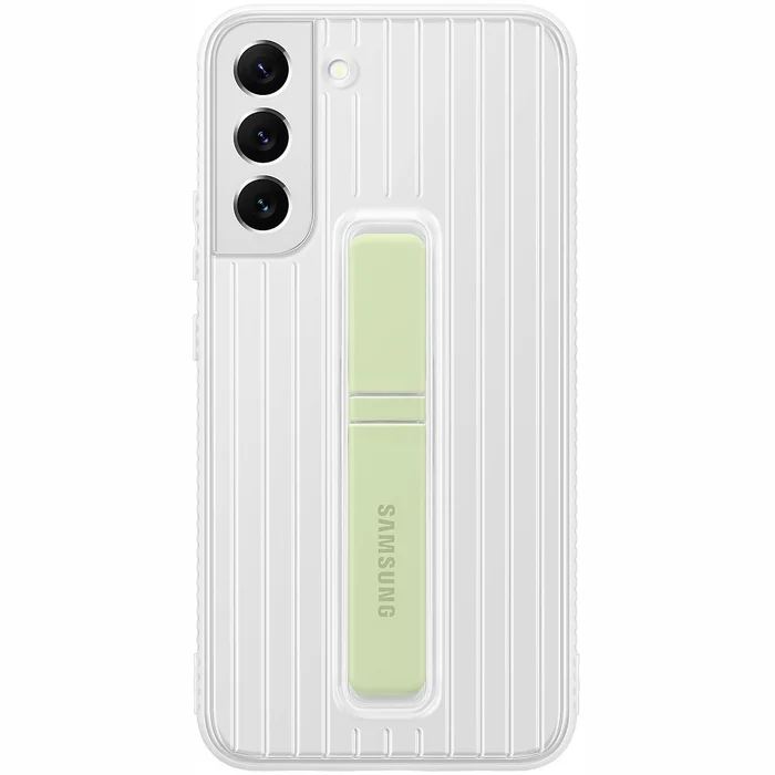 Telefona vāciņi un maciņi Samsung Galaxy S22+ Protective Standing Cover White