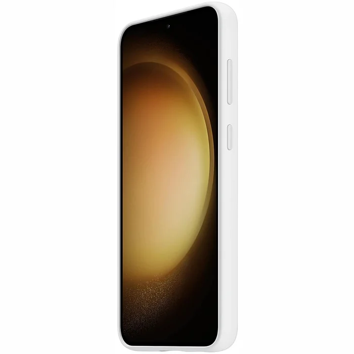 Samsung Galaxy S23+ Silicone Grip Case White