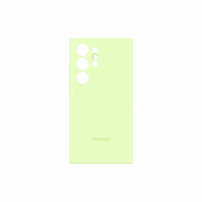 Samsung Galaxy S24 Ultra Silicone Cover Light Green