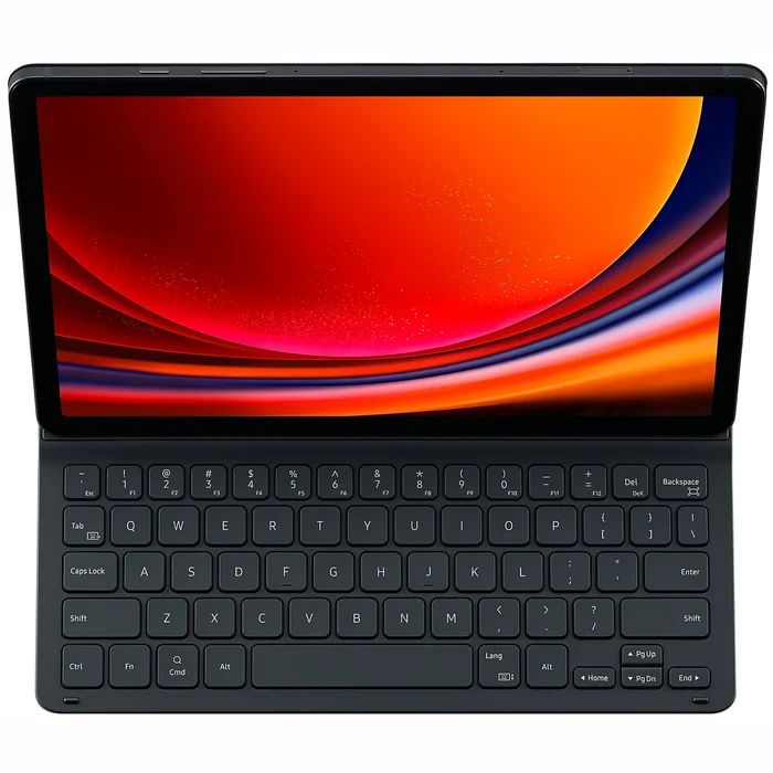 Samsung Galaxy Tab S9 Book Cover Keyboard Slim Black