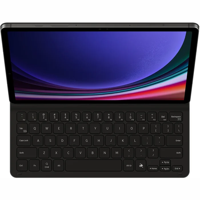 Samsung Galaxy Tab S9 / Tab S9 FE / Tab S10 FE Book Cover Keyboard Slim - AI Key Black