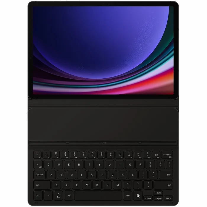Samsung Galaxy Tab S9 / Tab S9 FE / Tab S10 FE Book Cover Keyboard Slim - AI Key Black