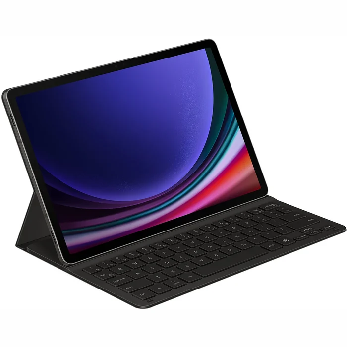 Samsung Galaxy Tab S9 / Tab S9 FE / Tab S10 FE Book Cover Keyboard Slim - AI Key Black
