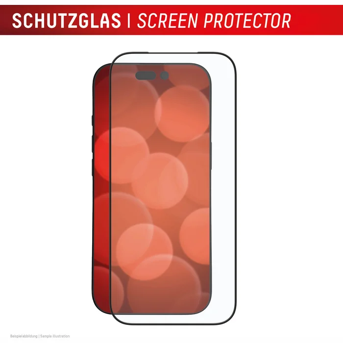 Apple iPhone 17 Premium Glass Screen Protector Full Cover By Displex
