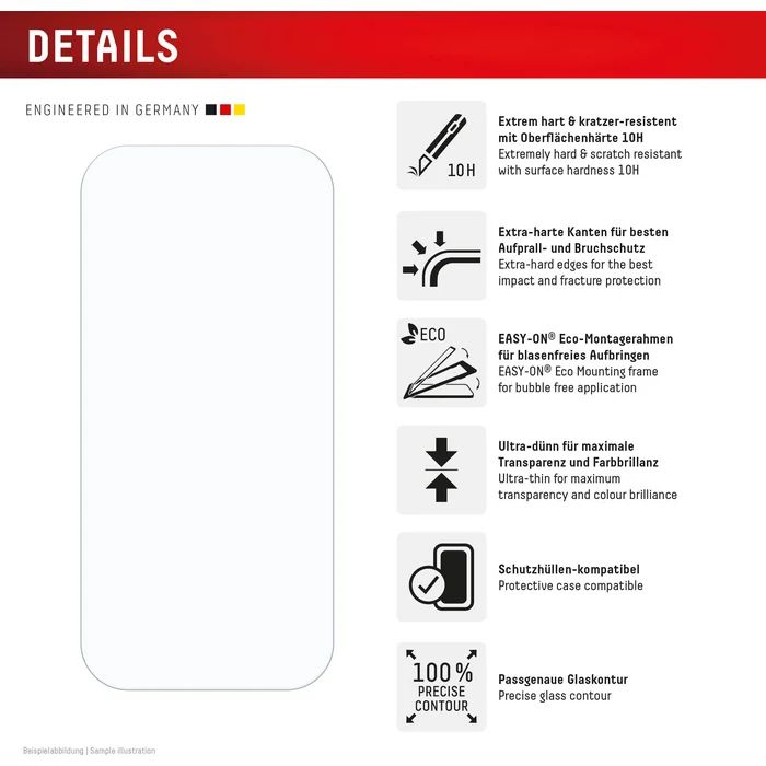 Samsung Galaxy S24/S25 Real Glass Screen Protector By Displex