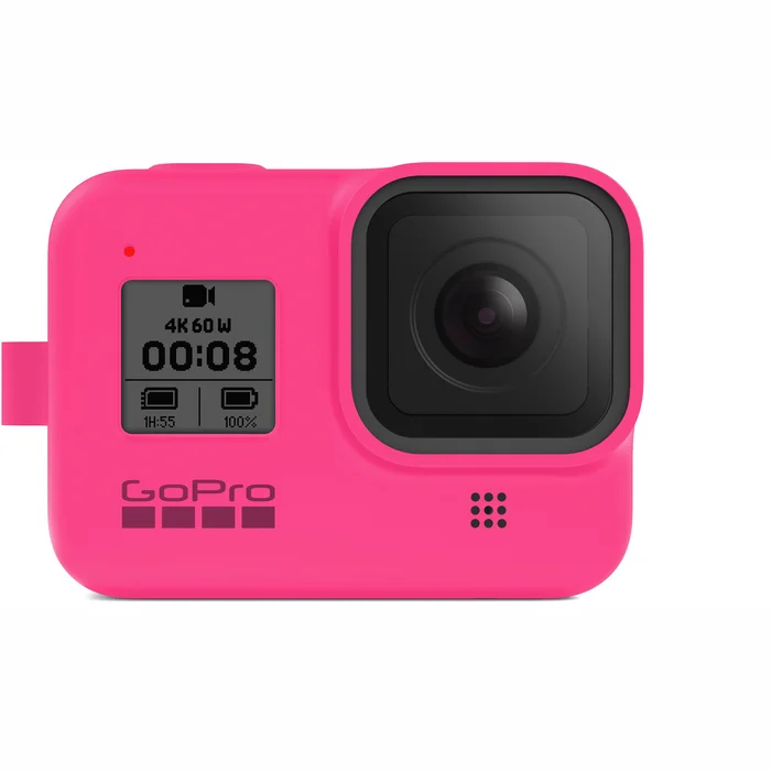 GoPro Sleeve + Lanyard Electric Pink