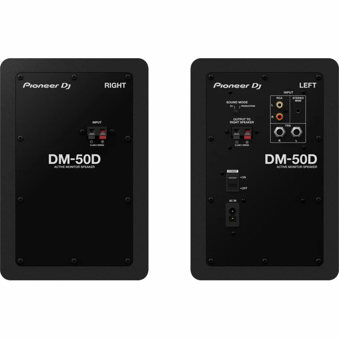 Pioneer DM-50D 5" Monitor Speakers (Pāris) Black