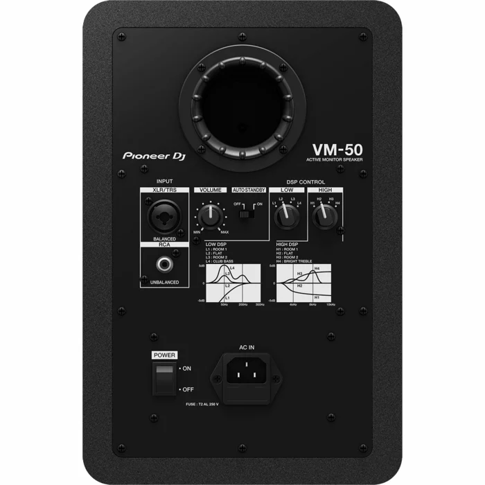 Pioneer VM-50 5" Active Monitor Speaker Black