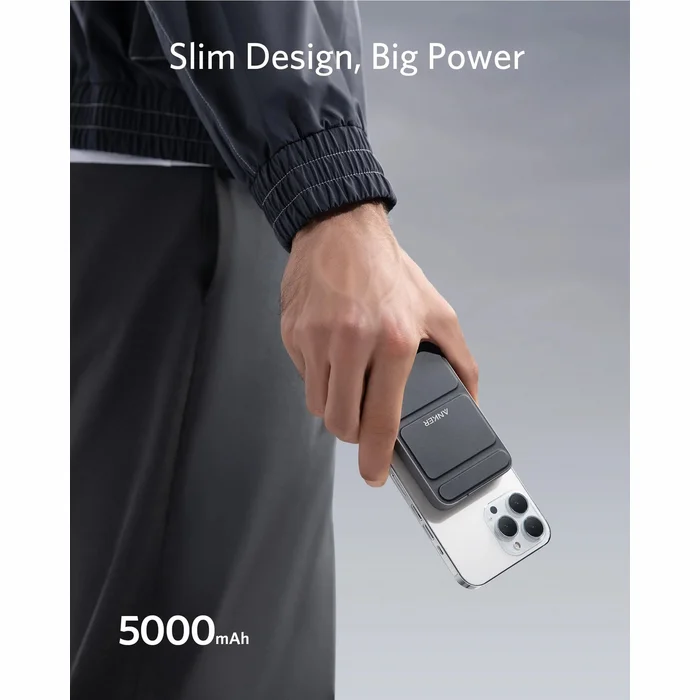 Akumulators (Power bank) Anker 622 MagGo 5000 mAh Black