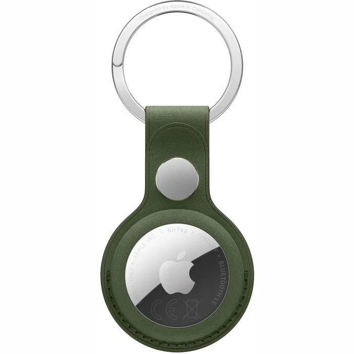 Apple AirTag FineWoven Key Ring - Moss