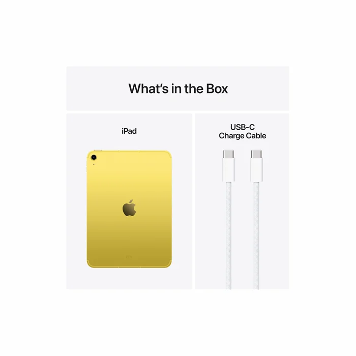 Apple iPad 11" (A16) Wi-Fi + Cellular 256GB - Yellow 11th gen (2025)