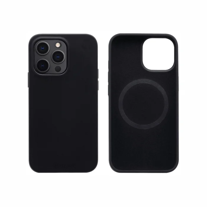 Apple iPhone 13/13 Pro Silicone Mag Cover By So Seven Black